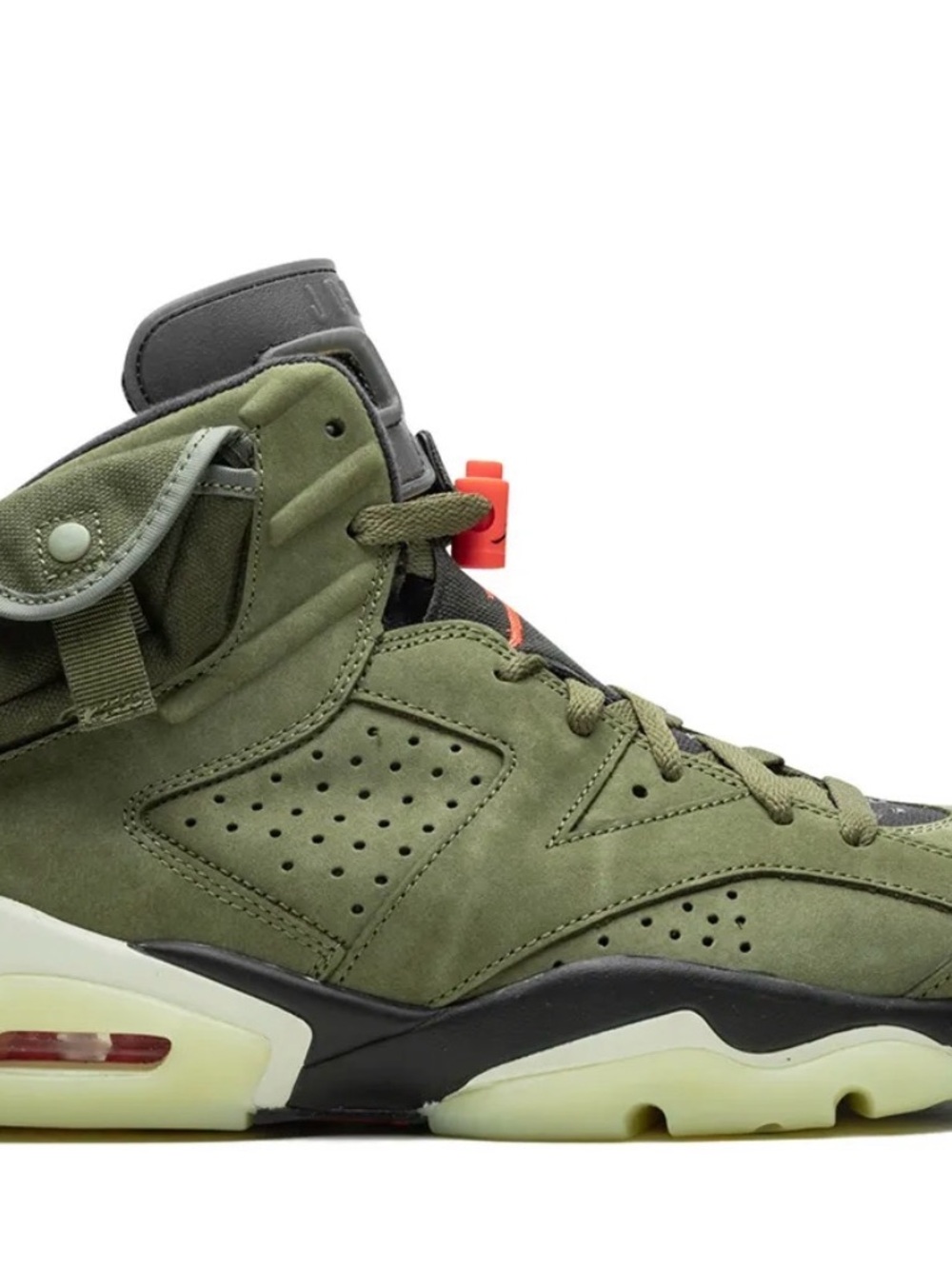 Travis Scott Air Jordan 6 Retro Olive/Black Men’s Sneakers